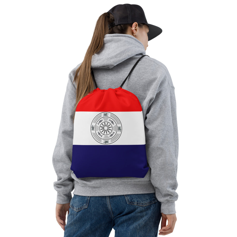 Karenni Flag Drawstring bag