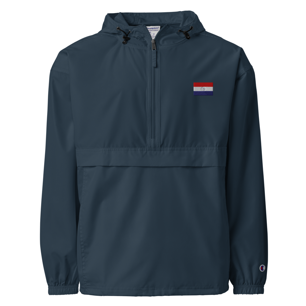 Karenni Flag Embroidered Champion Packable Jacket