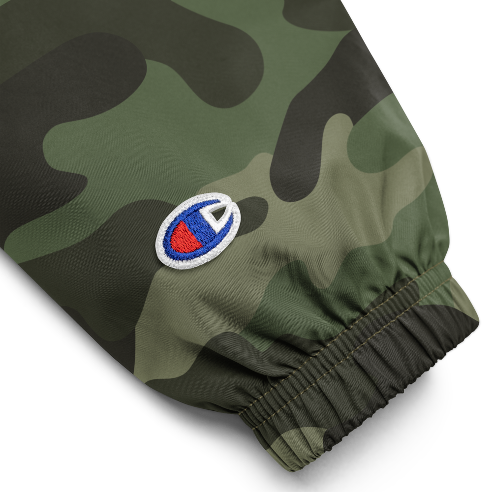 Karenni Flag Embroidered Champion Packable Jacket