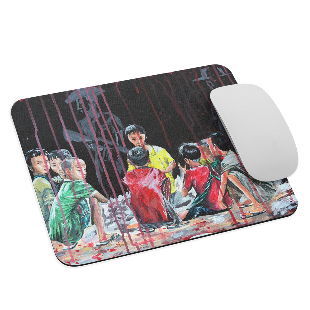 Refugee Mouse pad