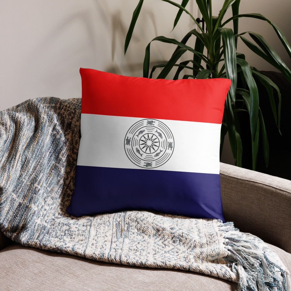 Karenni Flag Basic Pillow