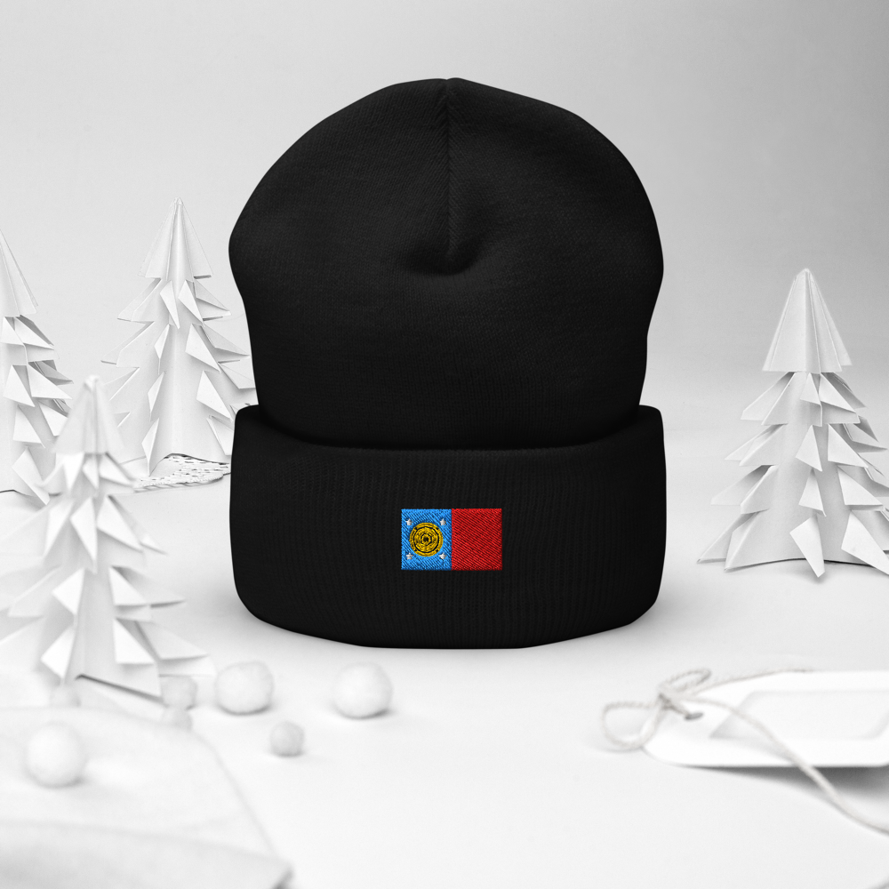 Kayan Flag Cuffed Beanie