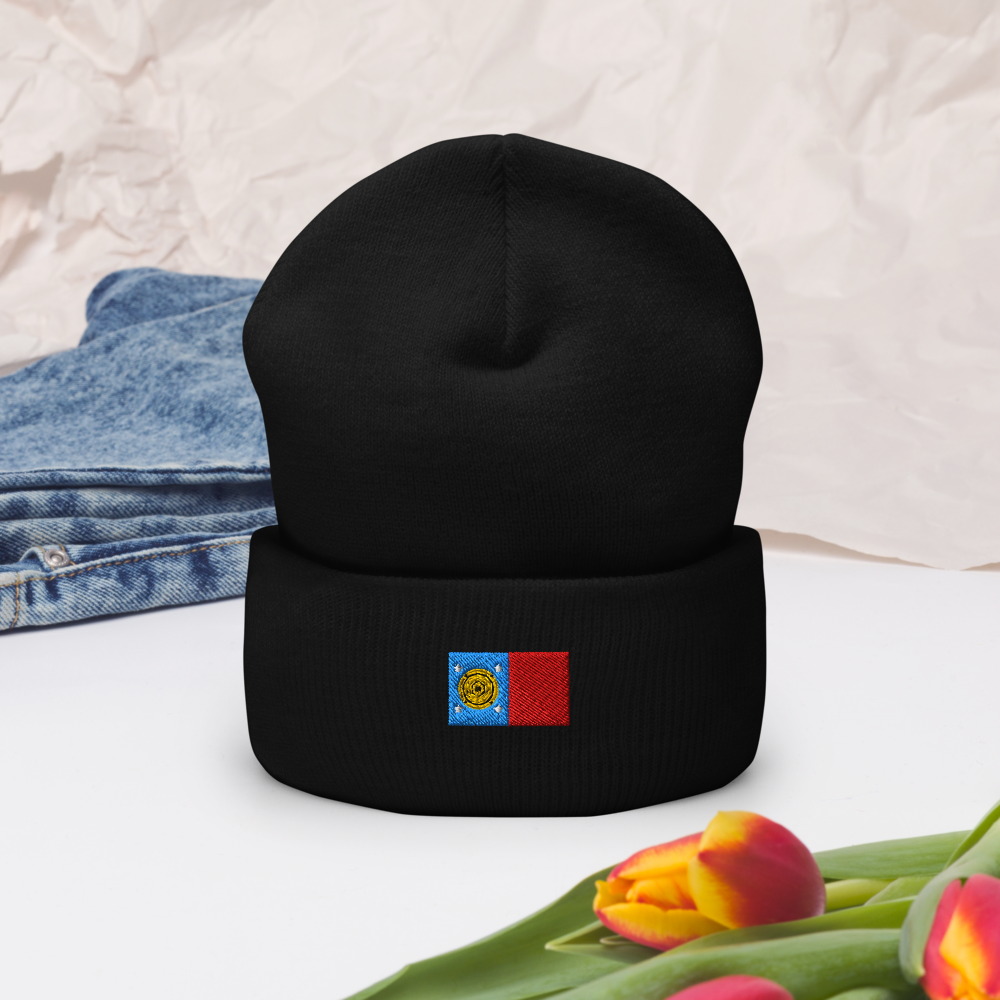 Kayan Flag Cuffed Beanie