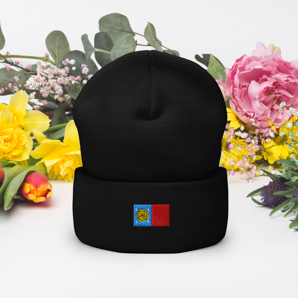 Kayan Flag Cuffed Beanie