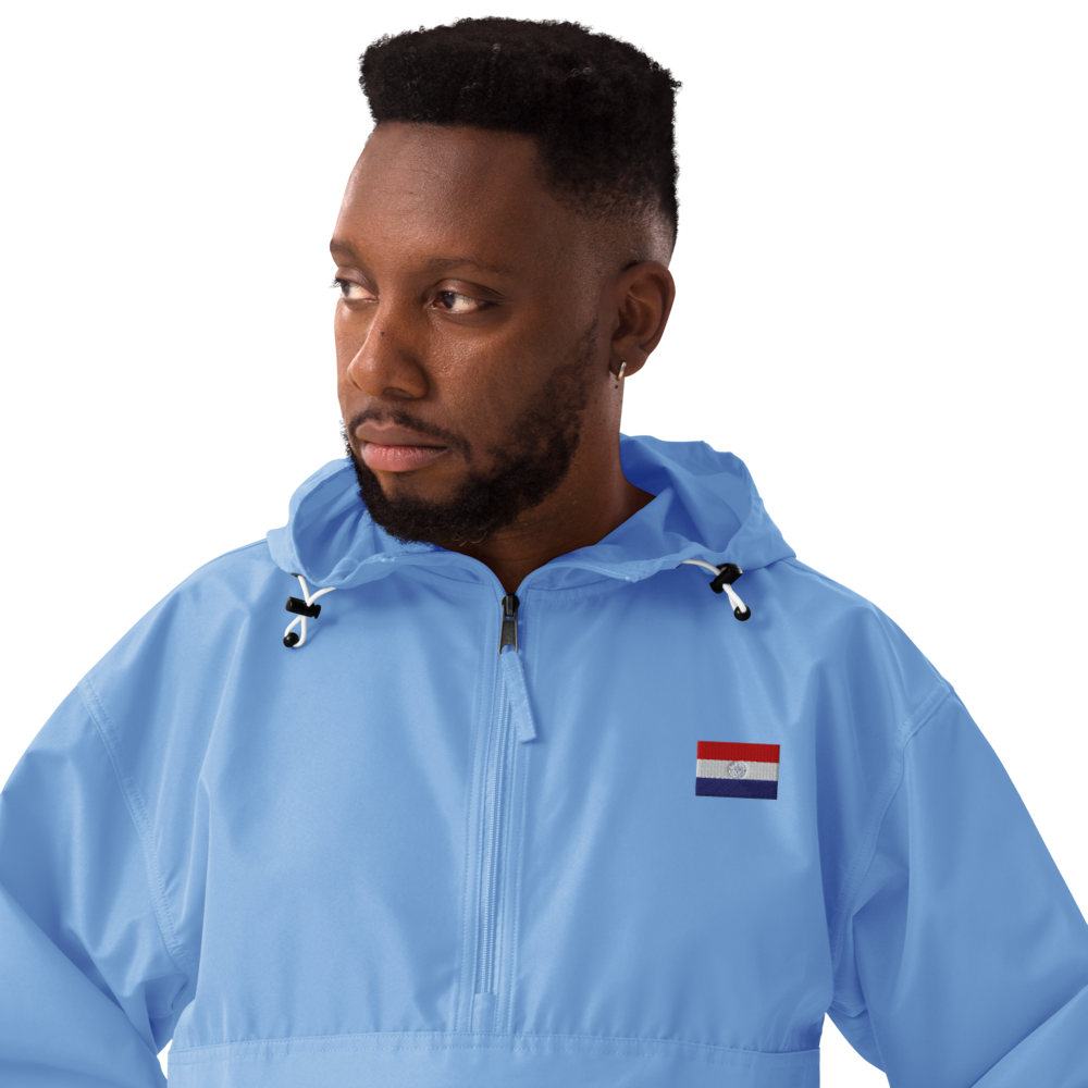 Karenni Flag Embroidered Champion Packable Jacket