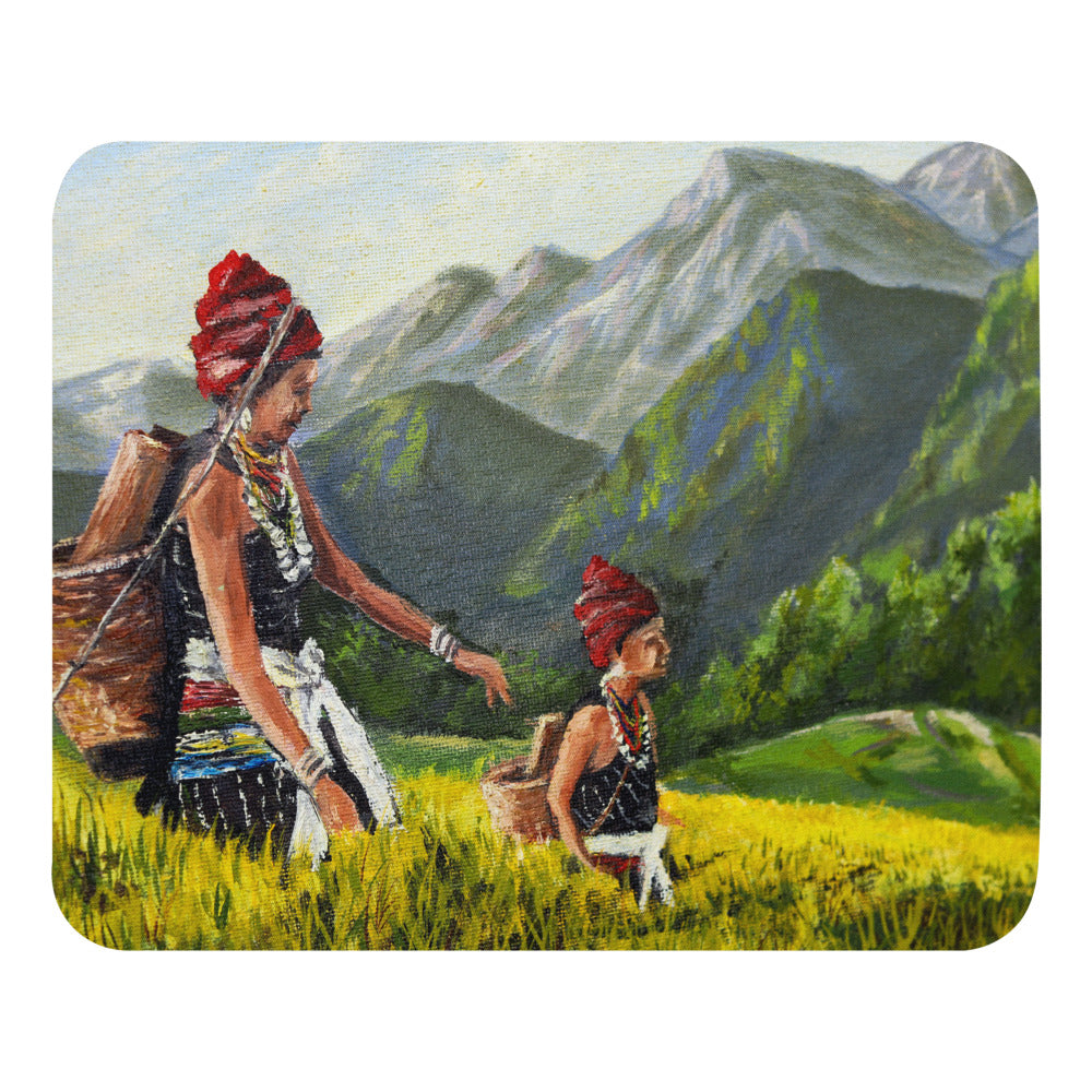 Karenni Women Mouse pad